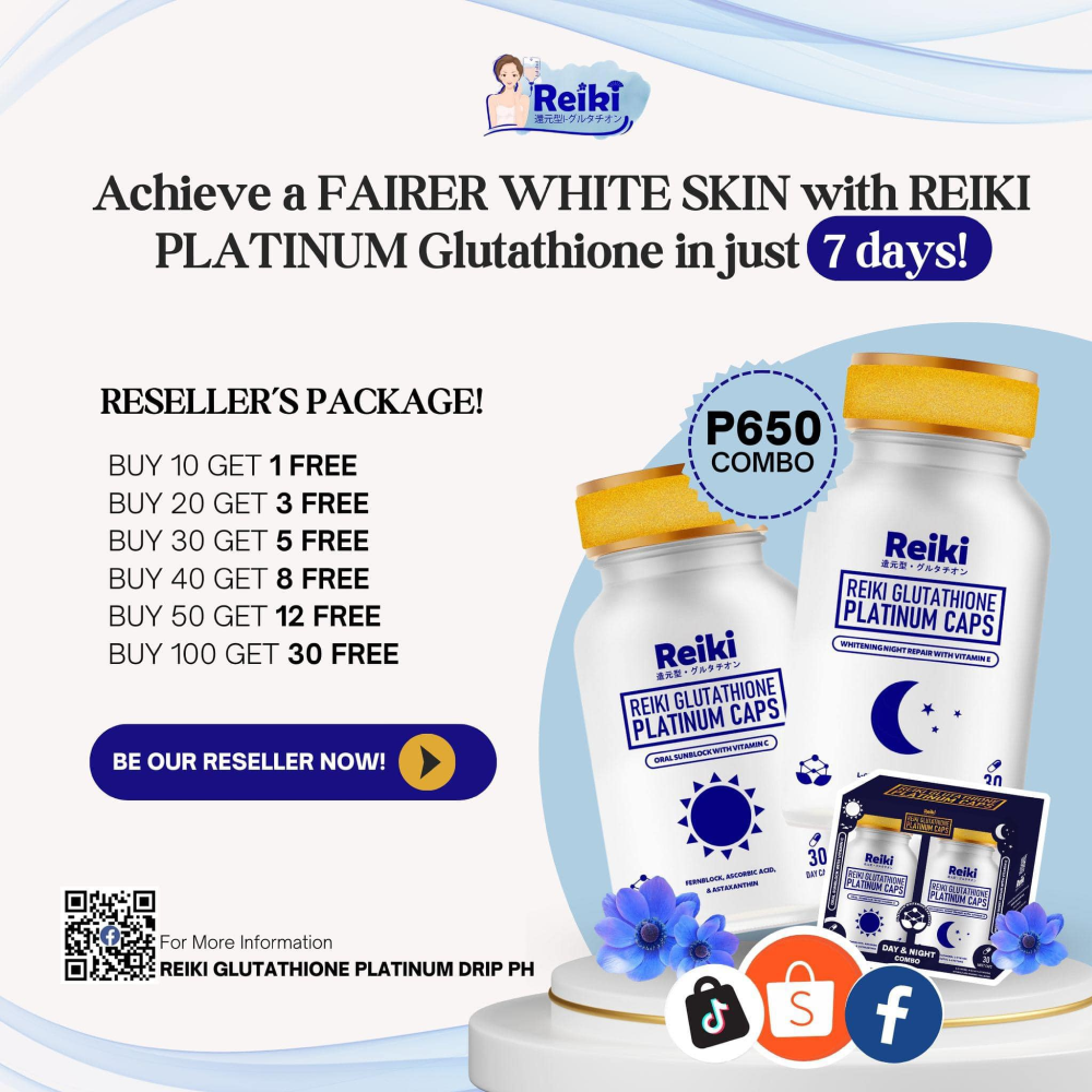 reiki glutathione caps (day & night)